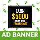 Earn Money Freelancer GWD HTML5 Ad Banner - CodeCanyon Item for Sale
