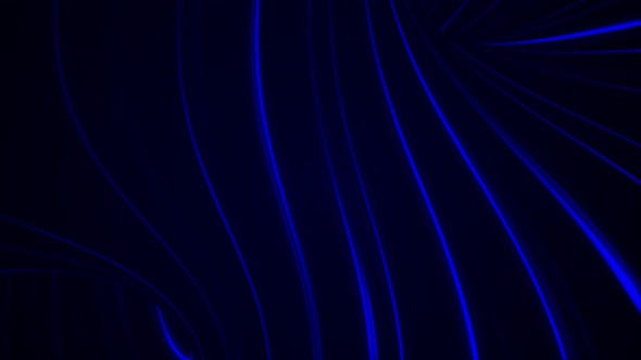 Abstract background with animation of moving wavy silk or energy