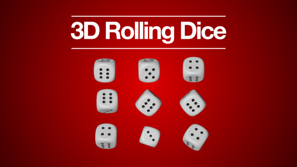 3D Rolling Dice