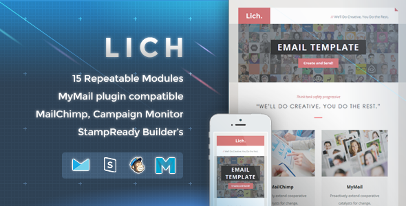 Lich - Responsive Email Template