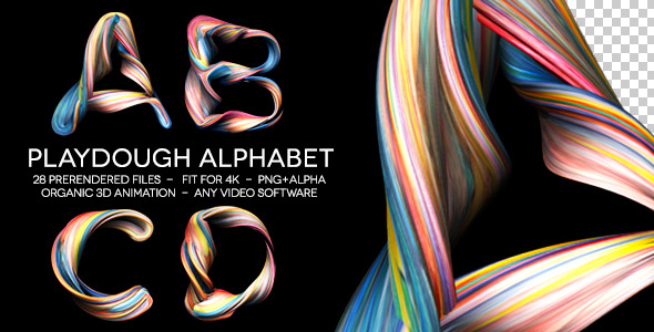 Playdough Alphabet