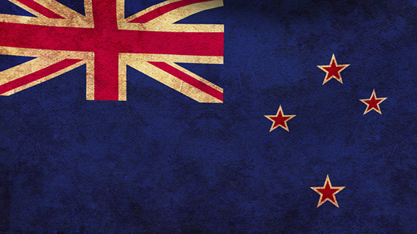 New Zealand Flag 2 Pack – Grunge and Retro