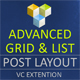 Advance Post Grid/List with custom filtering for Visual Composer - CodeCanyon Item for Sale
