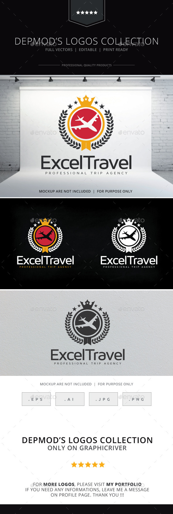 Excel Logo Templates From Graphicriver