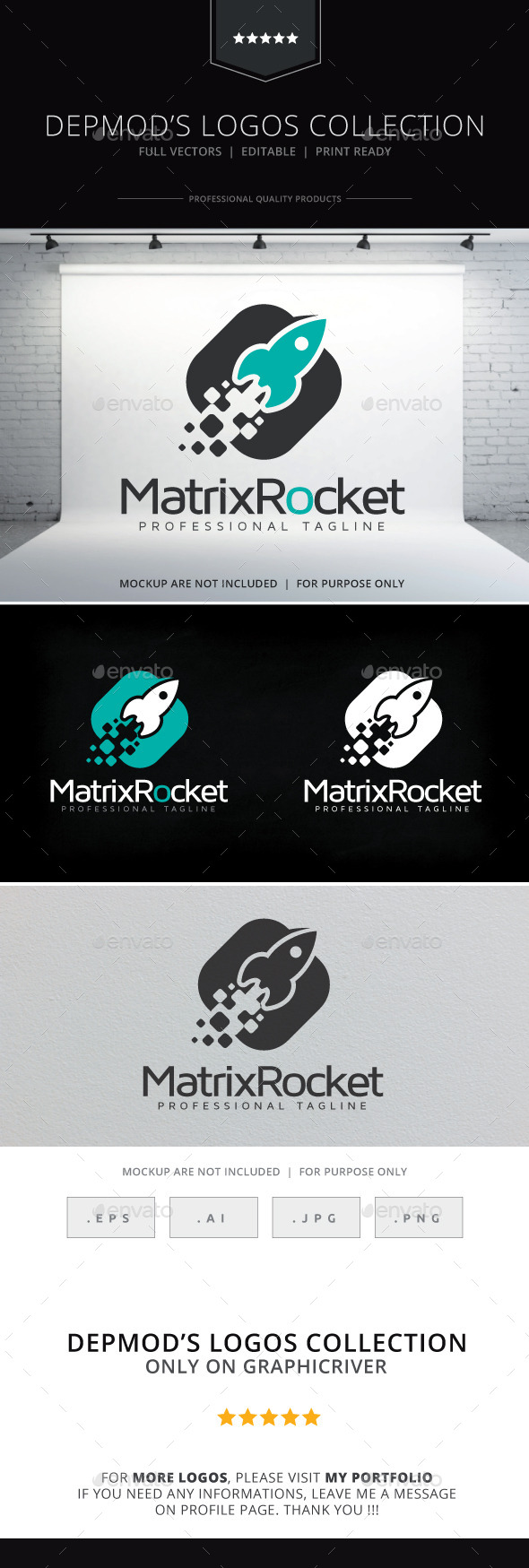 Matrix Rocket Logo