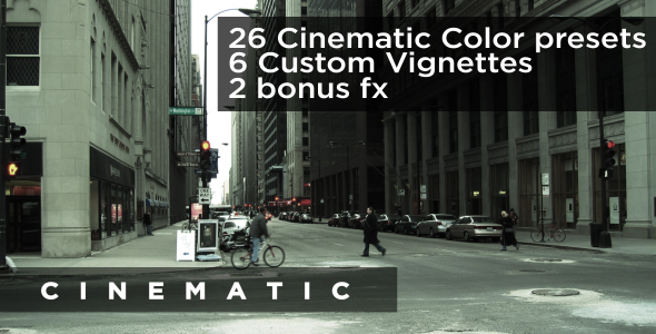 Easy Cinematic Color & FX Preset Pack