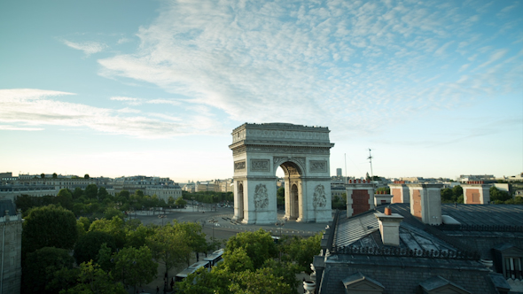 Arc Du Triomphe Paris France 8