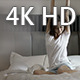 Girl Wake In The Bed 01 - VideoHive Item for Sale