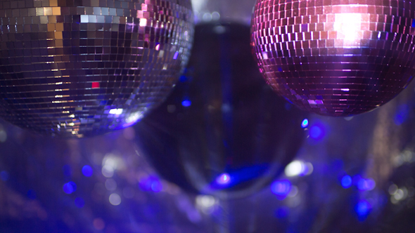 Pink Discoball 12