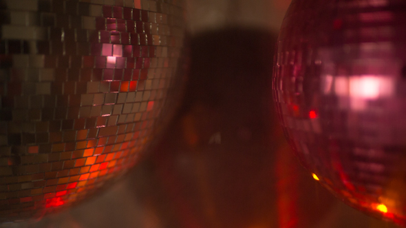 Pink Discoball 23