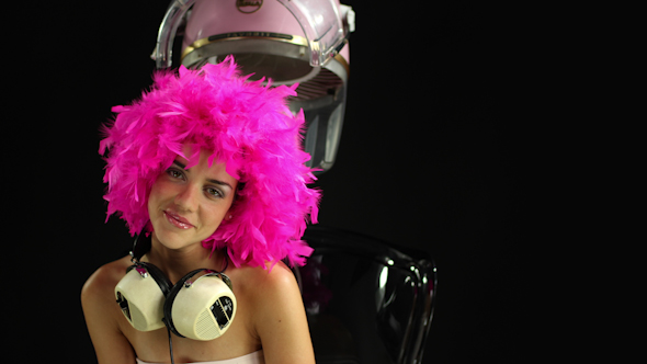 Disco Hairstyle Retro Fashion Burlesque 1 alt