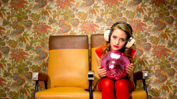 Sexy Disco Woman Dancer Chair 13