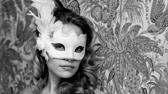 Venetian Masked Masquerade Woman 6