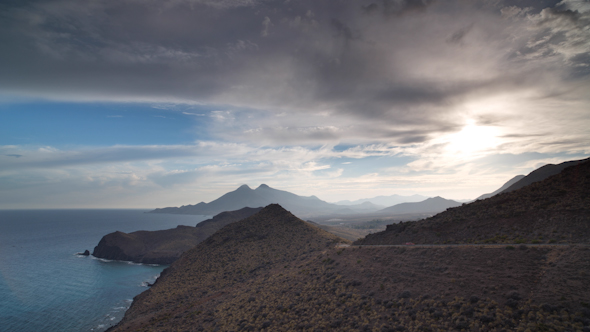 Coastal Panorama Cabo De Gata, Spain 2