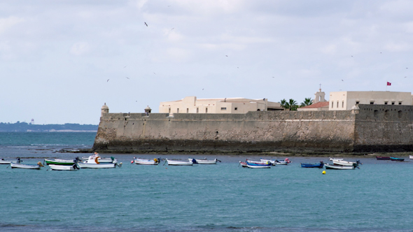Military Fort In Cadiz, Andalusia Spain 2 alt
