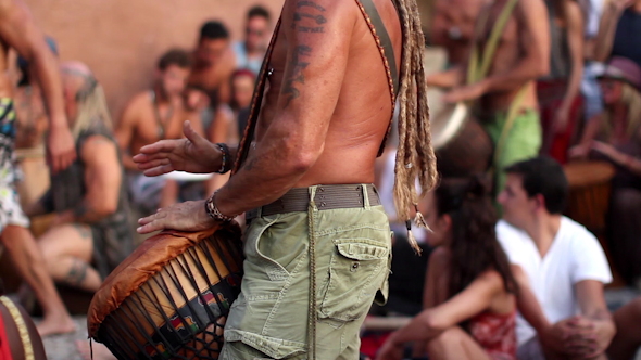 Ibiza Hippie Benirras Drummers 1 alt