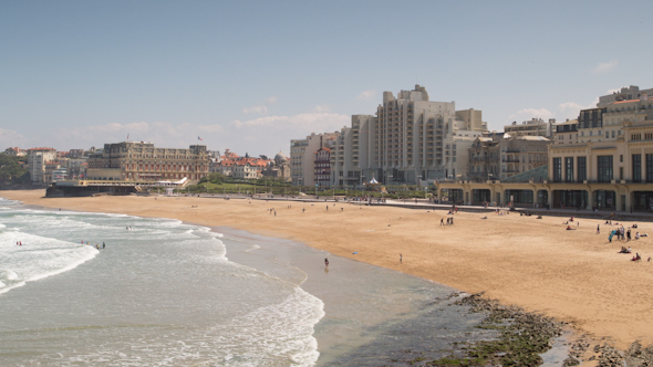 Biarritz France City Surfers Sea 4