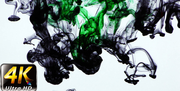 Colorful Paint Ink Drops Splash in Underwater 33 alt
