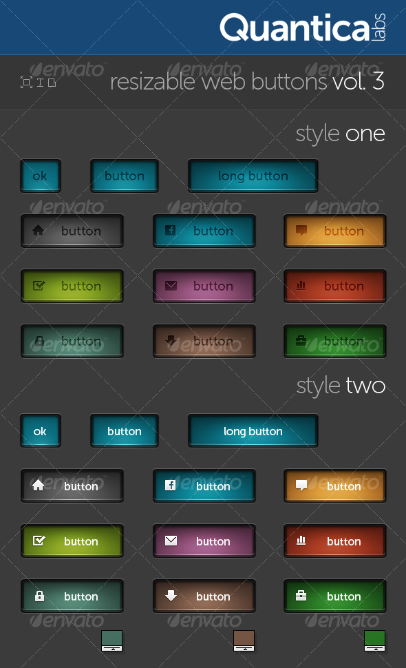 Resizable Web Buttons #3