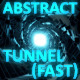 Glowing Abstract Tunnel Blue - VideoHive Item for Sale