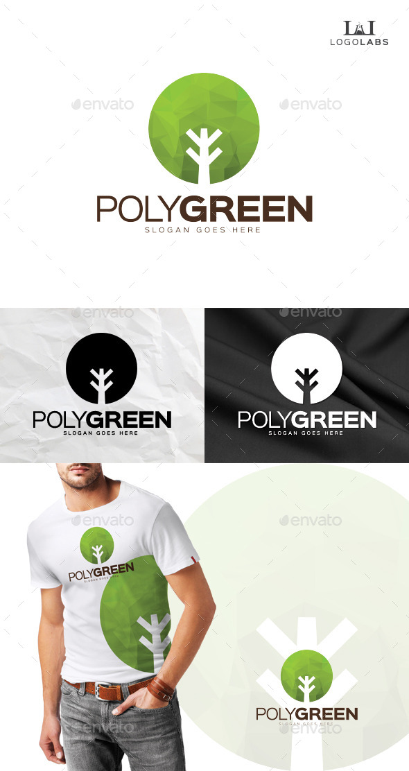 Poly Green Logo