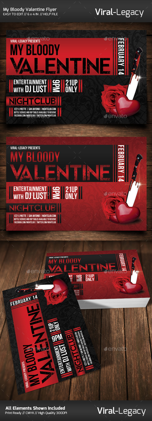 My Bloody Valentine Flyer