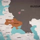 Ukraine & Russia map - VideoHive Item for Sale