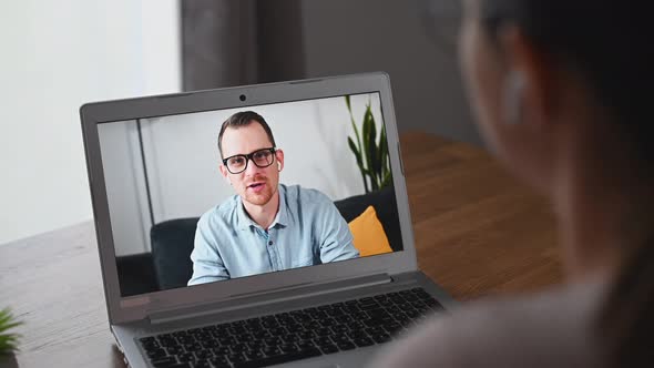 Virtual Video Conference on the Laptop