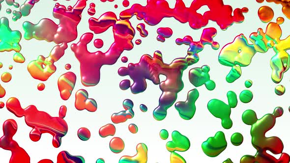 Abstract Colorful Fluid Liquid 4k colorful Background