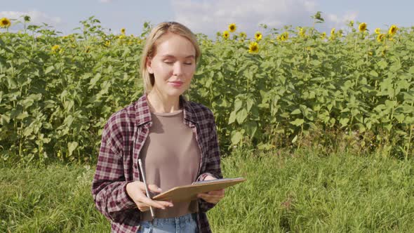 Portrait Of Female Agronomist