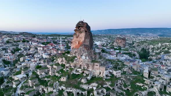 The best landscapes of Cappadocia aerial view 4 K