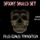 Spooky Skulls Set - VideoHive Item for Sale
