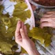 How to Make Homemade Turkish and Greek Traditional Dish Stuffed Grape Leaves - VideoHive Item for Sale