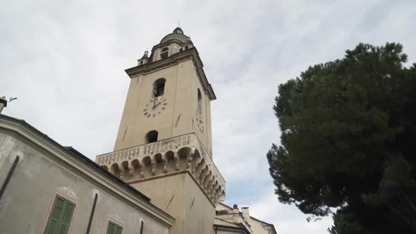 Chapel in the old town of a European city