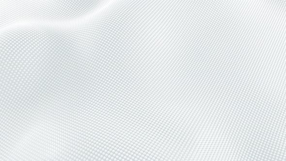 White Grid Flowing Clean Background