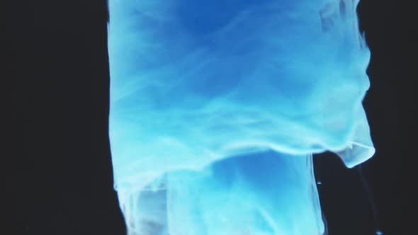 Abstract Ink Rotating in Water alt