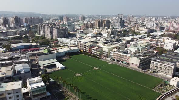 The Aerial view of Taichung
