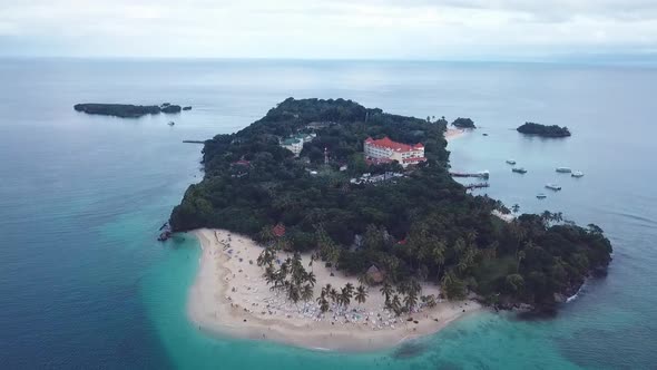 Drone Shoot Of Island In Dominican Republic The Bacardi Island In 60 Fps 2