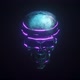 Neon Synthwave Skull VJ Loop - VideoHive Item for Sale
