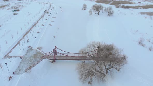 Bridge In Winter