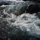 Close up of river stones with flowing water, clean water flowing in a mountain river - VideoHive Item for Sale