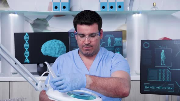 Revealing Shot of Modern Food Genetics Research Center alt