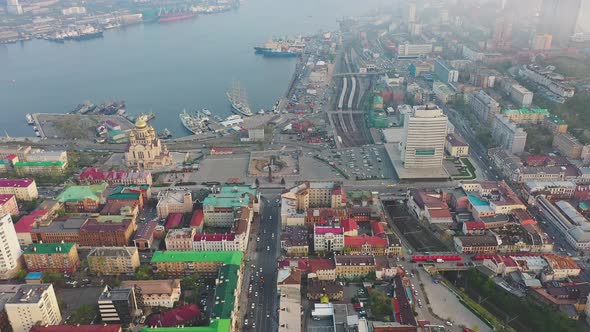 The Beautiful Epic City of Vladivostok From Above