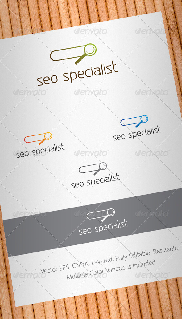 Seo Specialist Logo Template V2