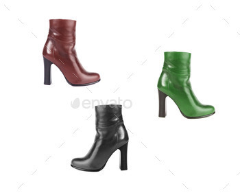 Set of women boots