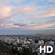 Time Lapse Sunset Clouds Roll over Hollywood - VideoHive Item for Sale