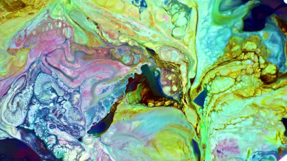 Abstract Colorful Sacral Liquid Waves Texture 575 alt