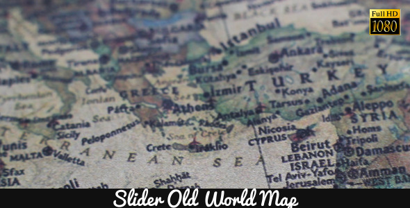Old World Map 9