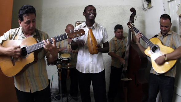 Cuban Band Playing Music Havana Cuba 12 alt