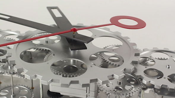 Clock Face With Cogs And Dials 15 alt